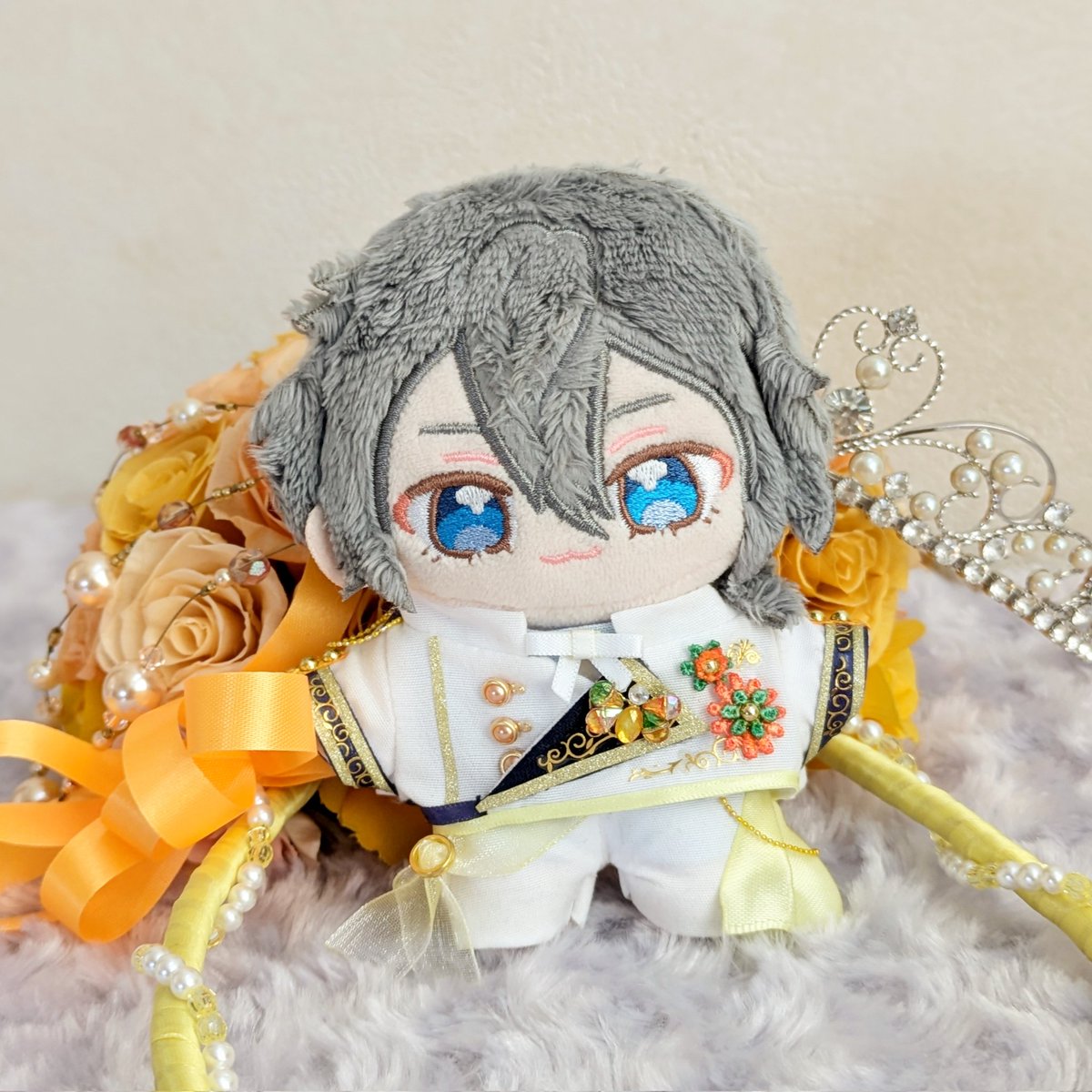 あっとくん　ぬいぐるみ　ぬい服着き AMPTAKxCOLORS あっとくん ぬいぐるみ - メルカリ