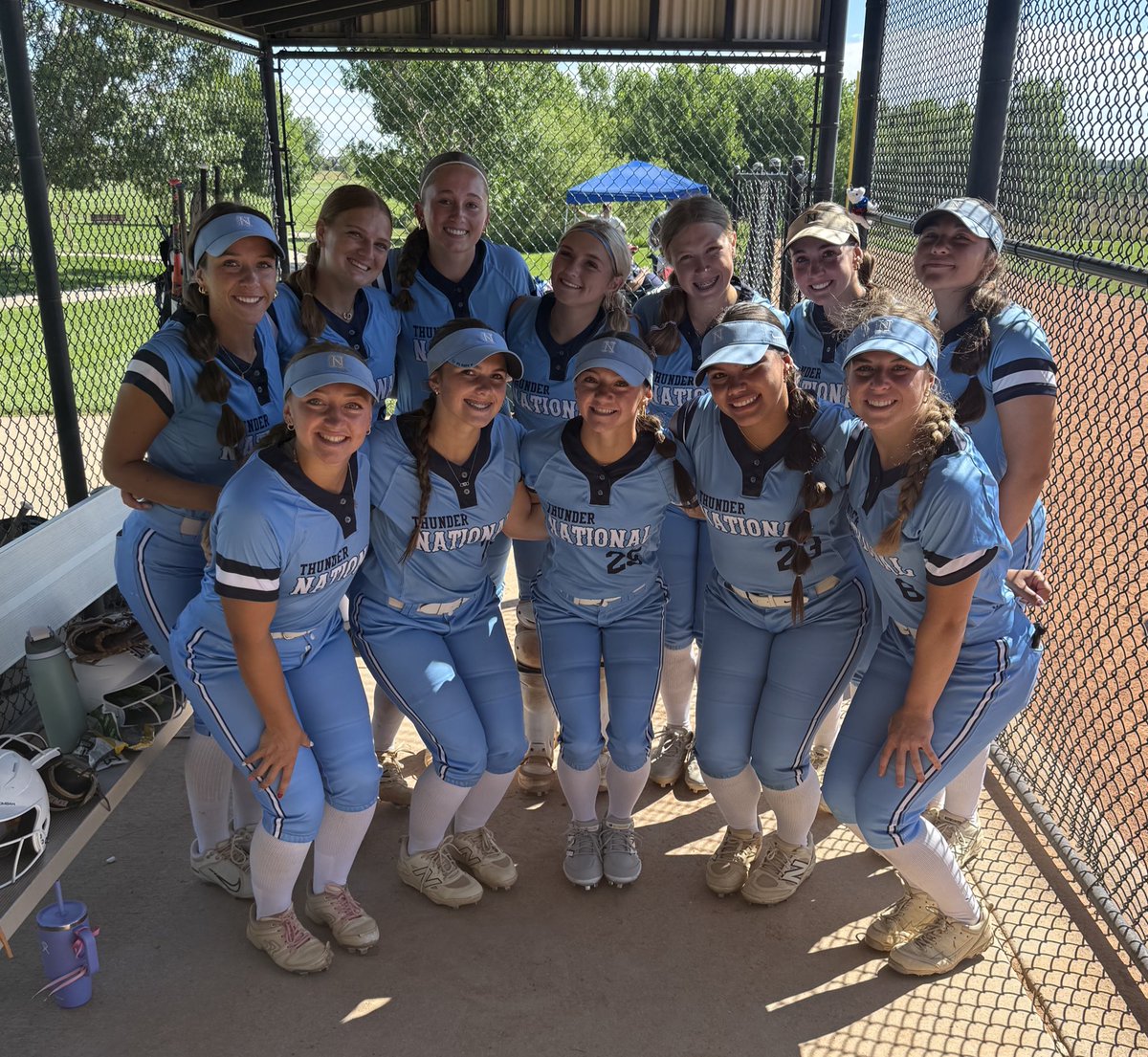 Nebraska Thunder National 17u Dillon (@nethunderdillon) on Twitter photo Weathered the βοΈ & the deficit! β¬οΈ7-8 going into the 6th, girls RALLIED for a 9-8 comeback W vs a tough NorCal Bombers Gold! πͺπΌTaking 1st in the 18u Mt Elbert Bracket E, punching our ποΈ to Championship Bracket!
βοΈ<a href="/Kendall_J_18/">Kendall Johnson</a> 4.2 IP, 8 ER, 3 K
<a href="/TSchommer18/">Taylor Schommer</a> 1.1 IP, 0 ER, 2 K
π’ππΌ Weathered the βοΈ & the deficit! β¬οΈ7-8 going into the 6th, girls RALLIED for a 9-8 comeback W vs a tough NorCal Bombers Gold! πͺπΌTaking 1st in the 18u Mt Elbert Bracket E, punching our ποΈ to Championship Bracket!
βοΈ<a href="/Kendall_J_18/">Kendall Johnson</a> 4.2 IP, 8 ER, 3 K
<a href="/TSchommer18/">Taylor Schommer</a> 1.1 IP, 0 ER, 2 K
π’ππΌ