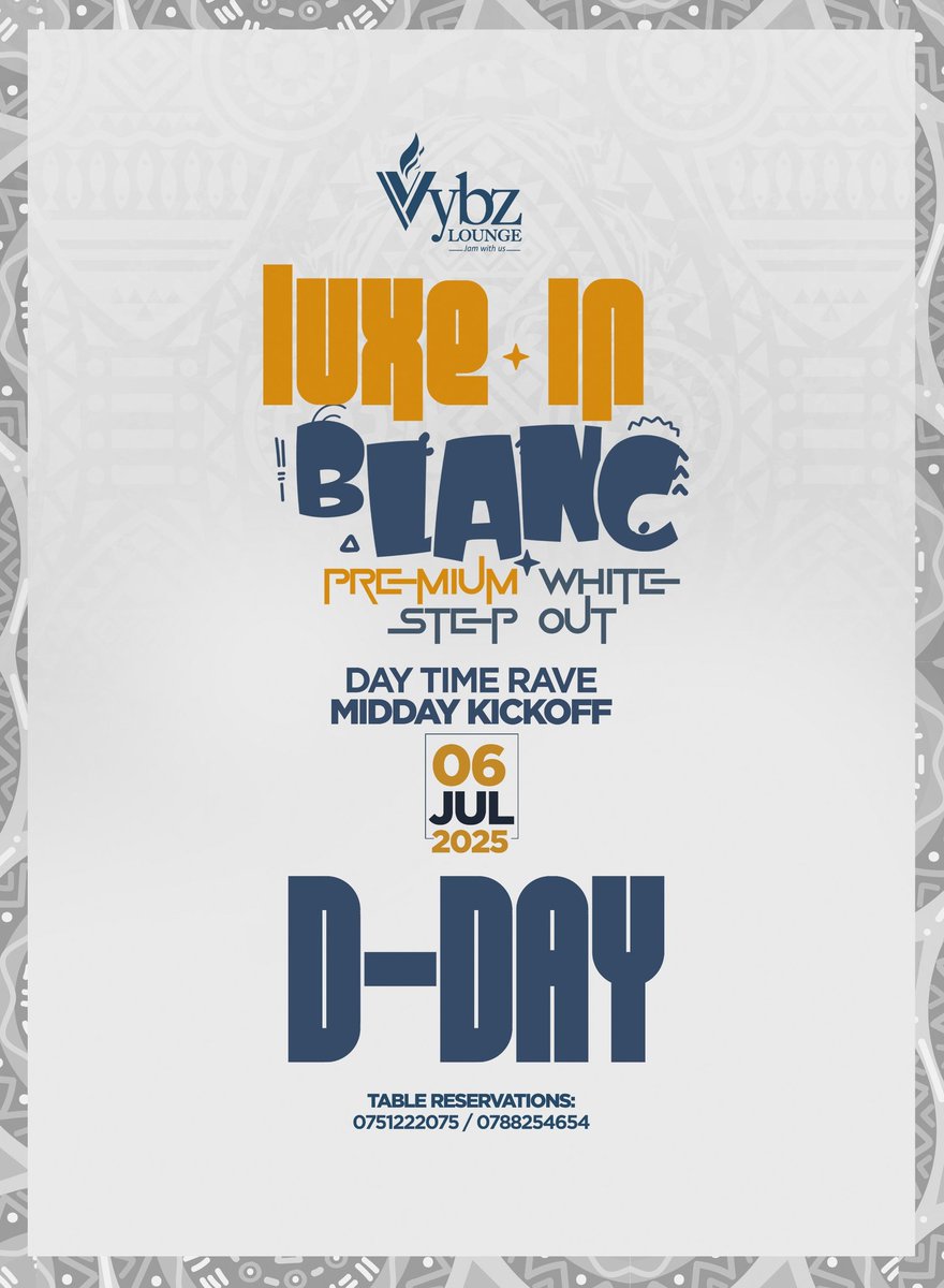 Happening today 🔥
Step in for a luxury twist kicking off at Midday 🌞 #LuxInBlanc
