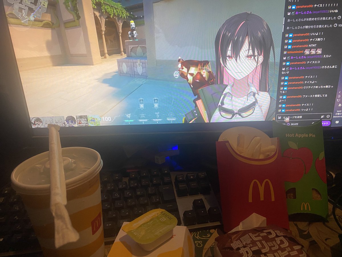 ashe_meV's tweet image. #MMWIN
みんなごめん…マック食べながらこの後も応援するからね…(*’～'*)ŧ‹”ŧ‹”
