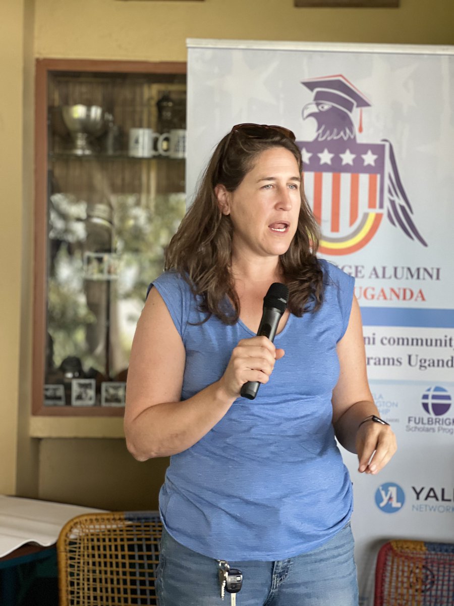 Address from @usmissionuganda -  Amy Petersen 
Thank you for walking the <a href="/USAlumniUganda/">U.S. Exchange Alumni Uganda</a> journey with us. We grately appreciate🙏🏽

#USEALeadersRetreat #KnowYourProgram