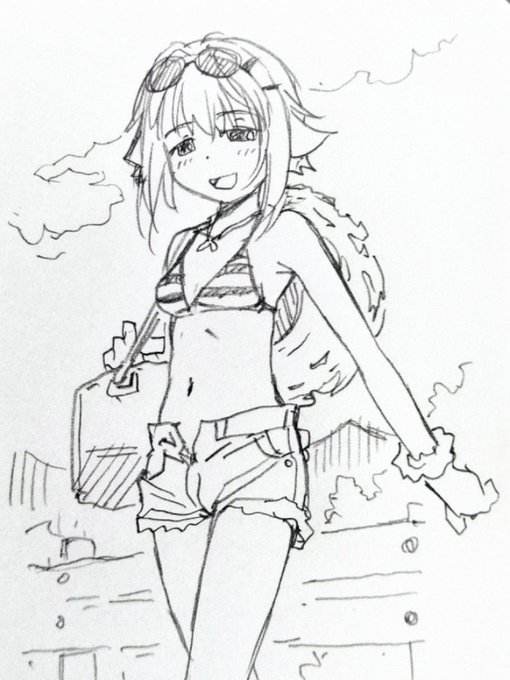 昼下がりのらくがき幸子
普段からこれで過ごしたいですね🌴
バカンスモード幸子 