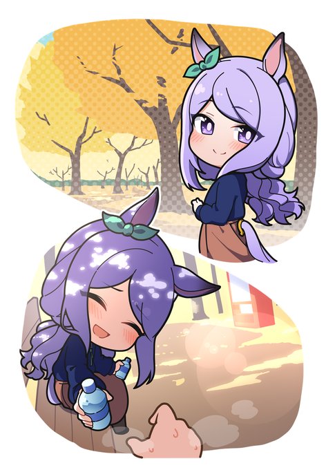 公孫樹見物1 メジロマックイーン Mejiro McQueen 昨年度寄稿作品 #ウマ娘 #umamusume