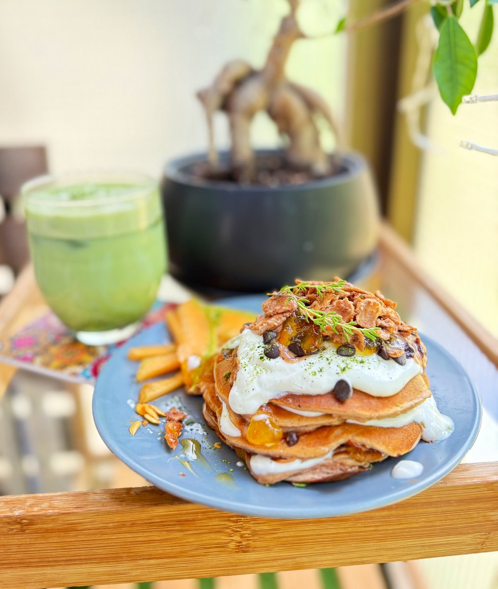 Tyhle snídaňové srandy. Proteinové lívance tady známé jako lívance “ze dvou surovin”🤤👩🏼‍🍳