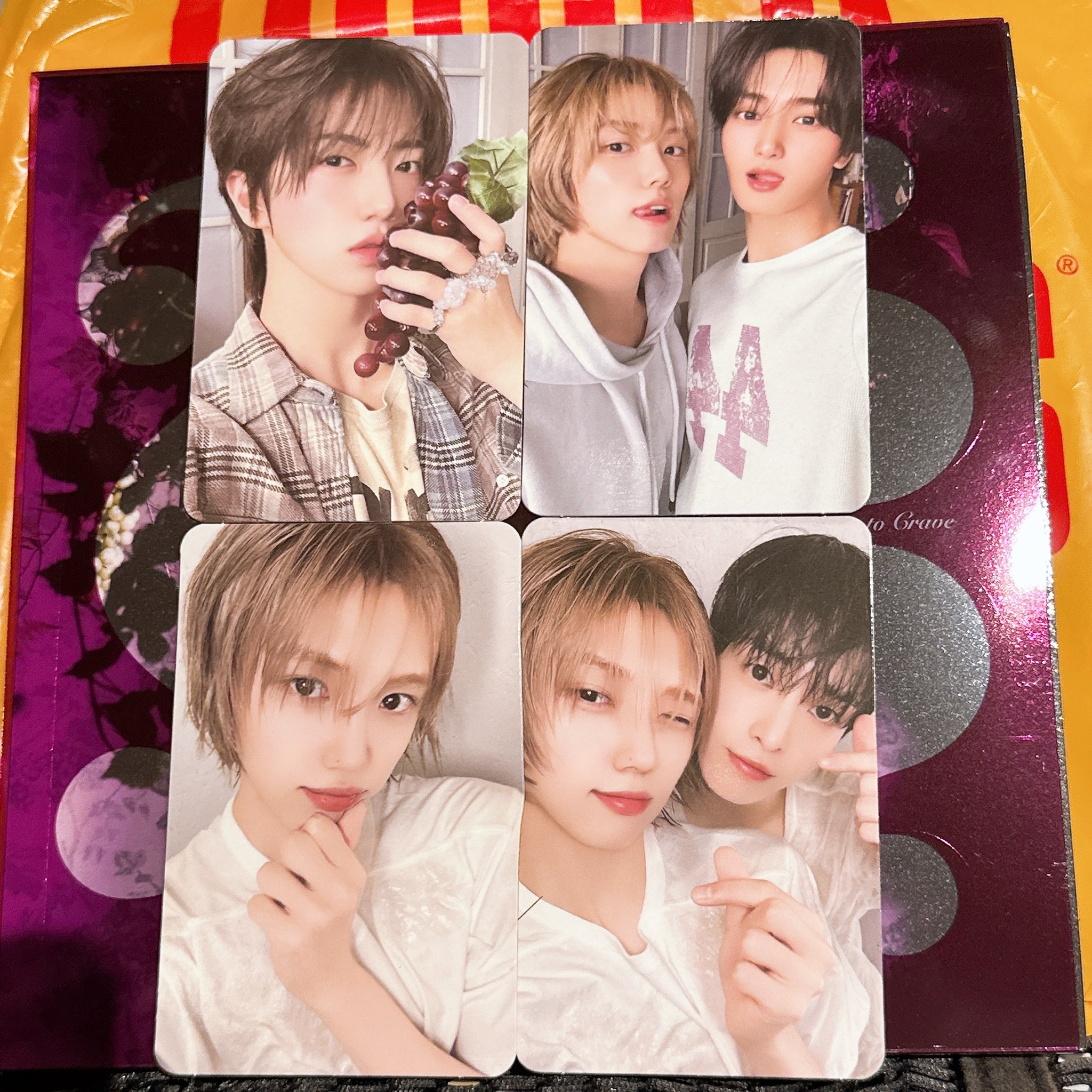 cravity 対面　ユニット　トレカ　ウビン　テヨン 🤍 🧡 나 기 사 🧡 🤍 on X: 