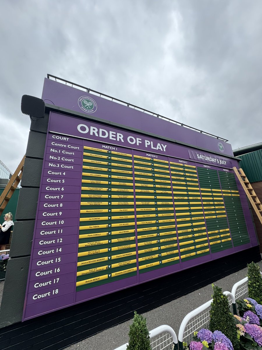 thebenbergman's tweet image. Great to back at my favorite event in the world.
No one does it better than Wimbledon. 🍓 🎾