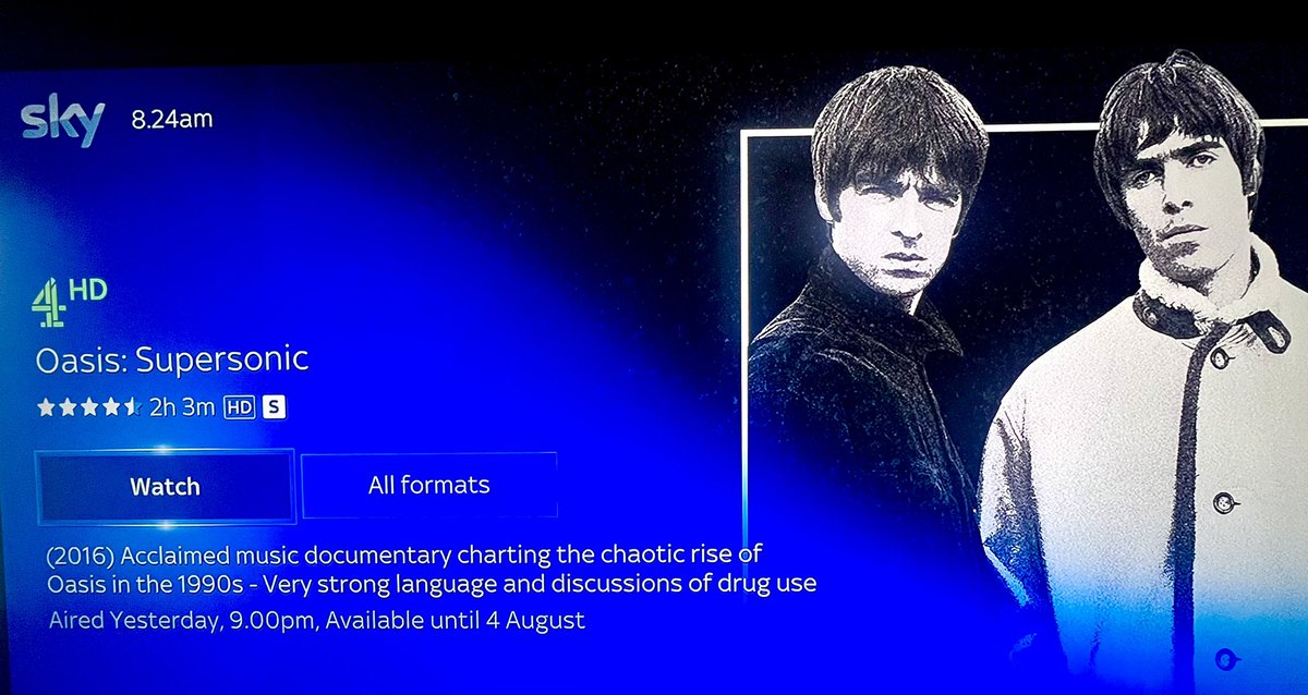 It’s back! - #Supersonic #Oasis