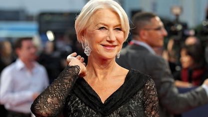 Dame Helen Mirren says if you fancy losing a bit of weight and having a few days off work, why not give yourself food poisoning with some out-of-date meat