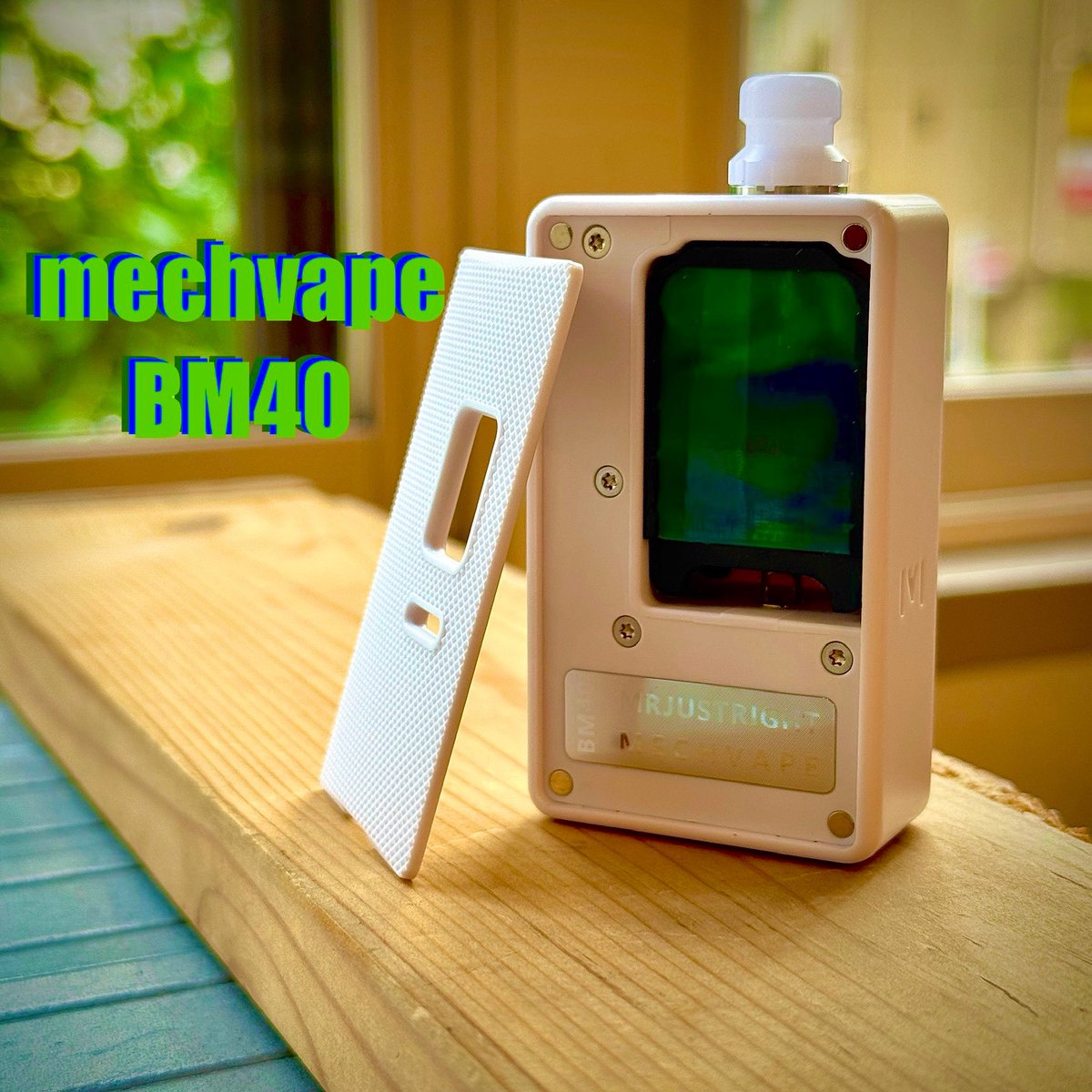 Rakumaru77's tweet image. 買った。
お手軽！
#vape #mechvape #mechvapebm40 #フレキチ