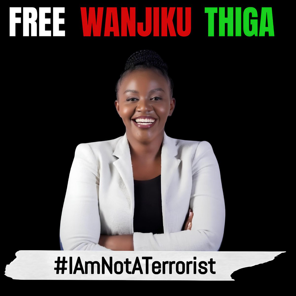 When you pray today, pray for the youth who were Re-Arrested, accused of terrorism and taken to unknown places. 

#freewanjikuthiga #IAmNotATerrorist
