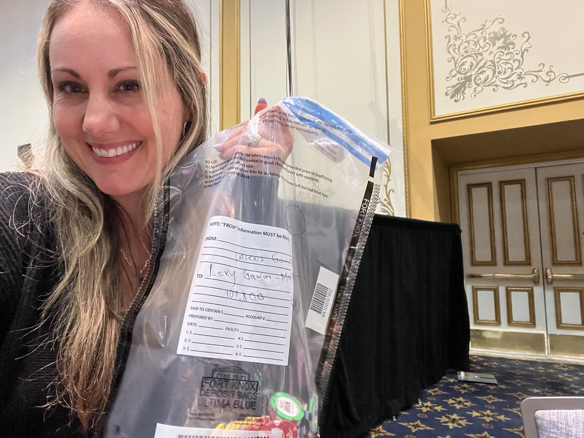 LexyGavinPoker's tweet image. Onto Day 2 in the @WSOP Main Event!! We bagged 107,800 🔥🔥 day 2 on Monday!