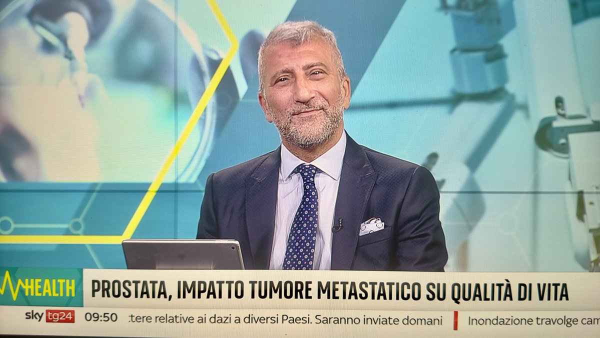 Questa mattina ad #Health di <a href="/SkyTG24/">Sky tg24</a>,  focus sul tumore della prostata. Ospite <a href="/g_procopio_/">Giuseppe Procopio</a> , presidente Meeturo.