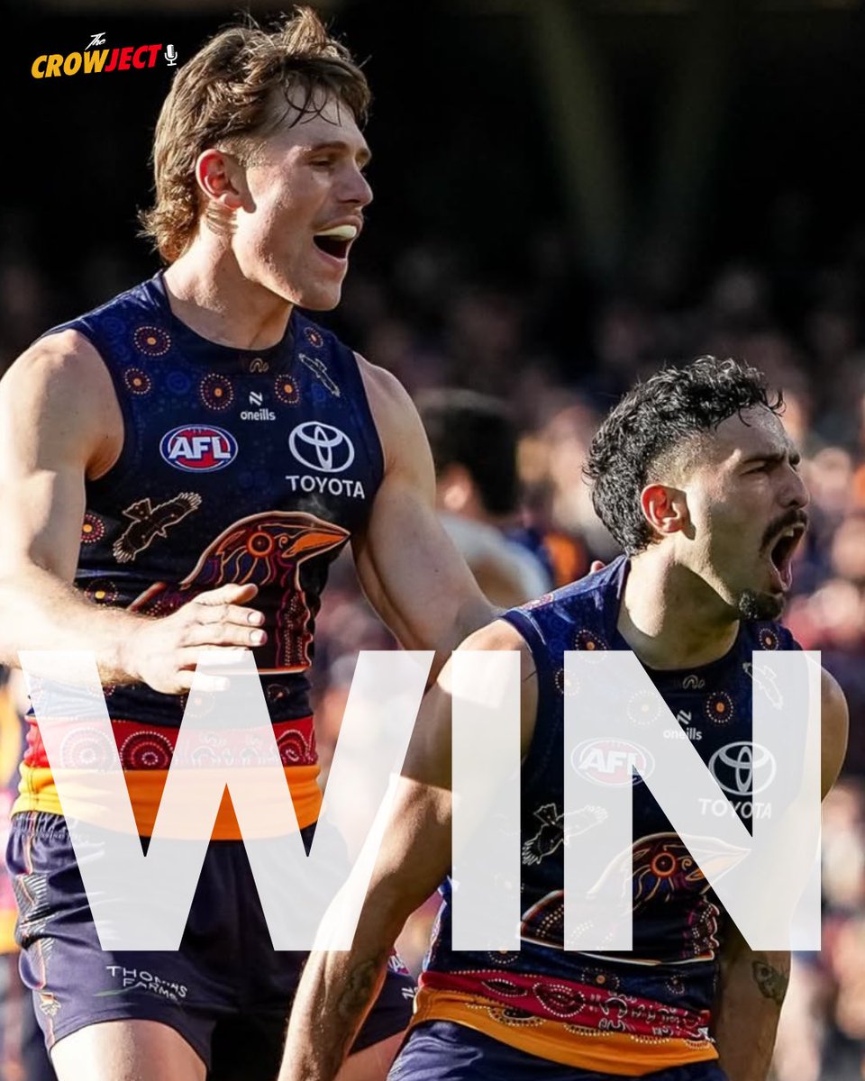A SCRAPPY AFFAIR BUT WE GOT IT DONE.

Thoughts? Let us know in the comments or leave a voicemail on 08 8246 5498 NOW!

#aflcrowsdemons #weflyasone #crowject #gocrom