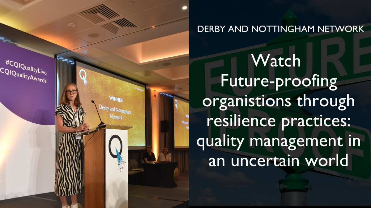From black swans to white rhinos: building adaptive, resilient systems.

Is your organisation surviving or thriving?

Learn with María Florencia Lombardero García, the Business Continuity Institute <a href="/TheBCEye/">The BCI</a>.

Free for members in the Quality Learning Hub
ow.ly/QGLm50Wl0S6