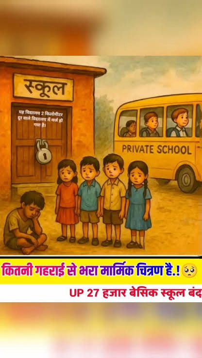 👉यूपी में स्कूल चलो अभियान और स्कूल बंद     करो अभियान साथ साथ चल रहा है 
👉प्राथमिक विद्यालयों का युग्मतीकरण/मर्जर/एकीकरण किसी भी तरह से उचित नहीं है। 
👉स्कूल मर्जर से बच्चों का किसी प्रकार से कोई भला नहीं हो सकता और इससे नामांकन प्रक्रिया भी घटेगी।

#JusticeForSchoolsChildren
