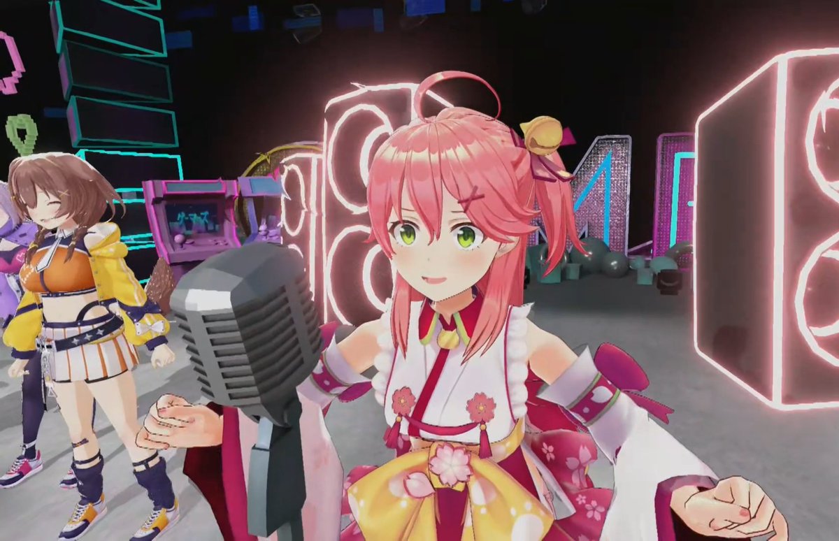 AComfyPanda's tweet image. Miko's scream was both impressive and hilarious! #超ゲマズ2_day2