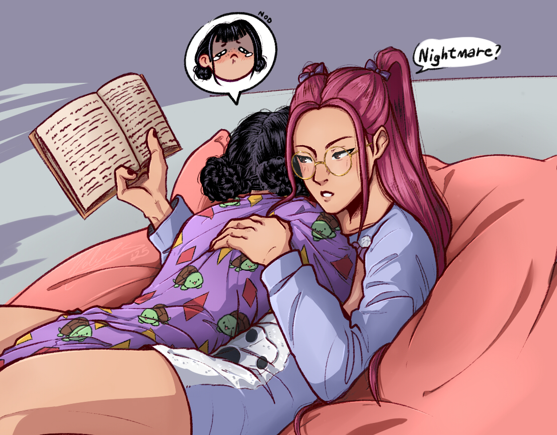 Noly_CS's tweet image. nightmare
#KPOPDEMONHUNTERS #zoey #mira #zoemira