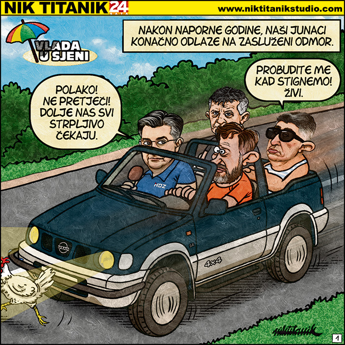 VLADA U SJENI #1 ⛱ 
Povijesni koncert je završio i sad počinje vrijeme godišnjih odmora. Kao i prije godinu dana, srpanj je vrijeme za rekapitulaciju (ne)djela političkih likova u Hrvata u još jednoj sezoni VLADE U SJENI. Krećemo... 🥳 ⛱ 🌊