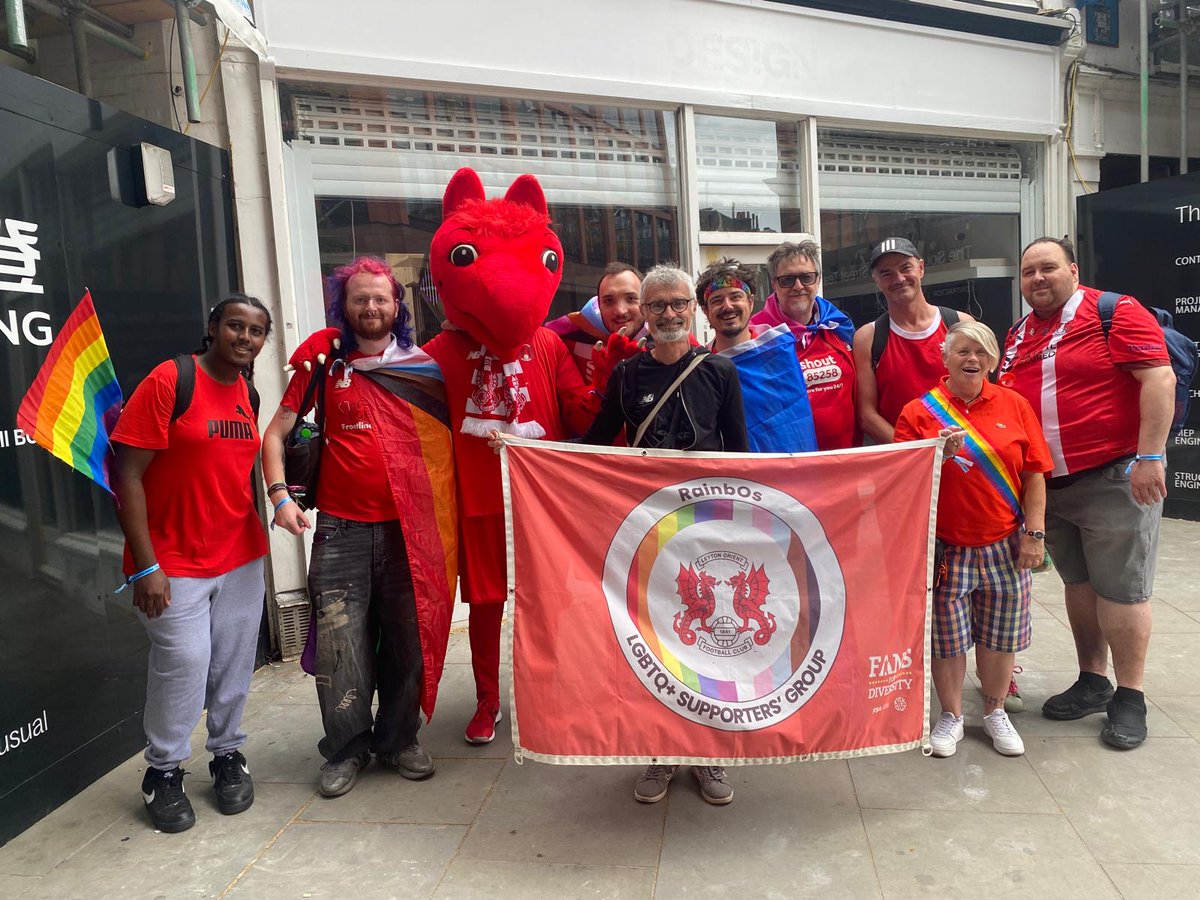 davidcarrol1's tweet image. Absolutely incredible day celebrating at @PrideInLondon with @RainbOs_1881
The energy, the joy, the love – it was truly electric.
Surrounded by so many beautiful, vibrant souls, all united in celebration and solidarity.
#PrideLondon #LOFC