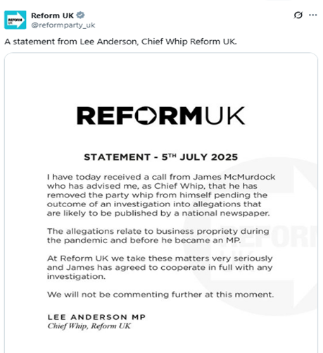AttleeSarah80's tweet image. The Party of Change🤡
You mean a never-ending carousel of scandals!
From flouncing resignations to criminal records surfacing like unfortunate sequels
what exactly is being reformed
At this rate, their first manifesto will be written on prison napkins
#BBCBreakfast #bbclaurak