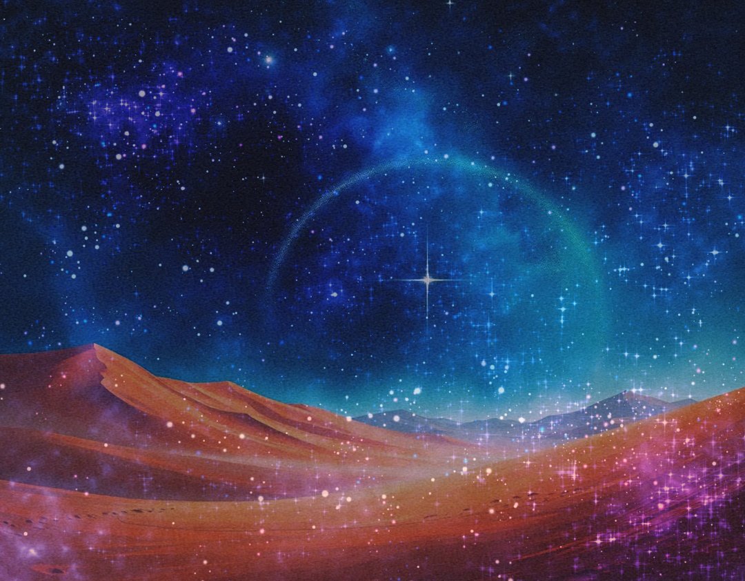 _Lulaart1's tweet photo. GM everyone! 
✨NEW MINT✨

Whispers Beyond the Dunes

In silence drift the crimson sands,
Beneath a sky not shaped by hands.
A single star begins to hum,
A song of worlds that are yet to come.

1/1 edition - 6.5 $XTZ
Curated by @saucebook

Link in the comment ⤵️ https://t.co/DdPiOr0SJj