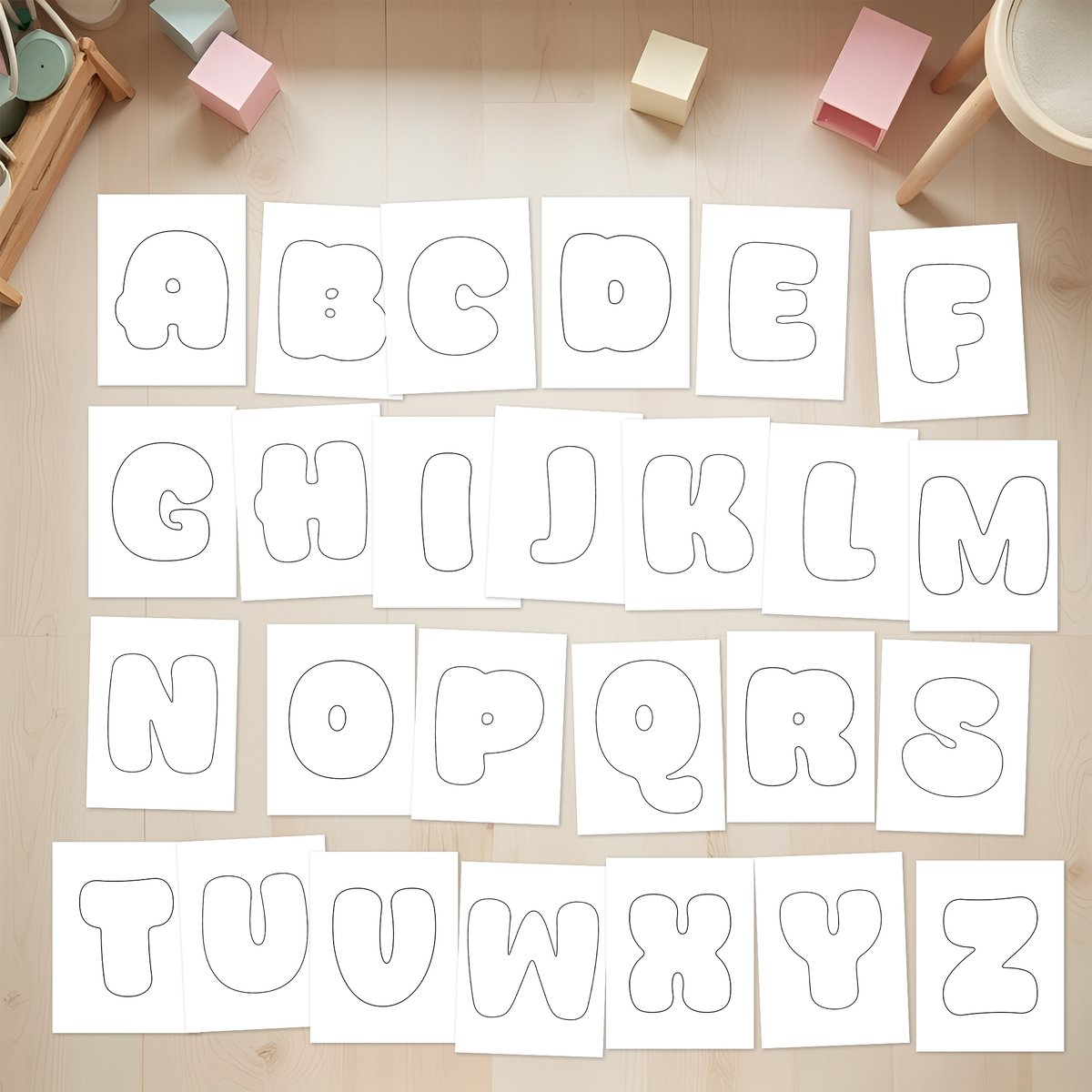 MagicornShop's tweet photo. Printable Letters &amp; Numbers | A-Z Alphabet, 0-9 &amp; Symbols | Coloring &amp; Craft Cut-Out Pages for Kids

#bubbleletters #lettercoloring #alphabetpages #craftletterskids #kidsdiyletters #printcutletters #abccoloringpages #abccutouts #kidscraftprint #homeschoolletters #printableabc https://t.co/ROdWnny42N