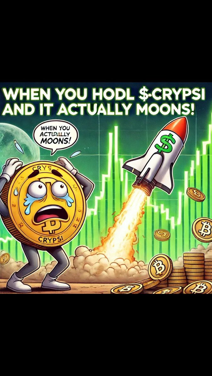 Invest in coins.
Or invest in culture.
Crypsi is both.
We’re not following trends — we’re setting them

T.me/crypsicoin | Crypsicoin.com
<a href="/CrypsiArt/">Crypsi</a>

#CrypsiMovement #SolanaBullish #CryptoNarratives #RHODurbanS5 #Oasis #AHOF