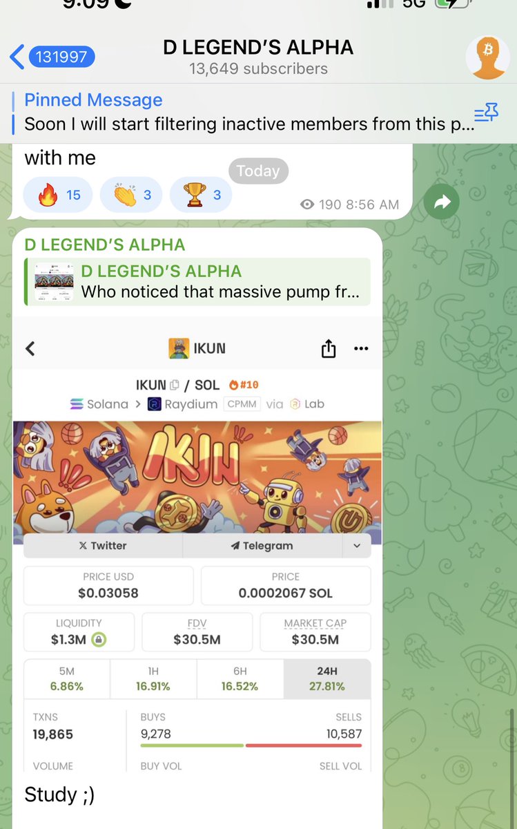1m 👉30m   <a href="/IKUNdotfun/">IKUN</a> 

Dropped clean on my public free channel 

You can join👉 t.me/LegendsAlphas