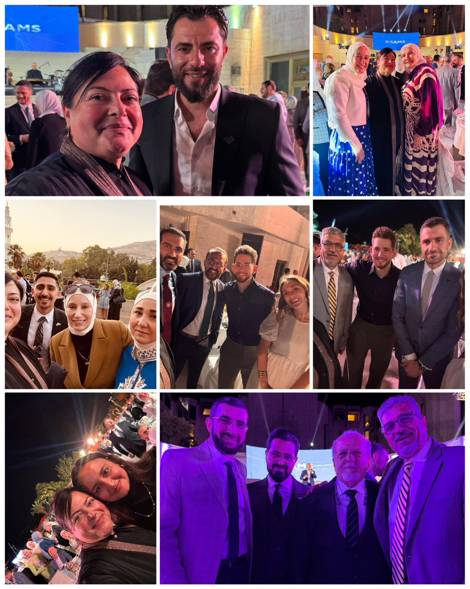 Last night was truly one to remember in Syria 🇸🇾

We’re deeply grateful for an incredible evening at the <a href="/sams_usa/">SAMS_USA</a> International Conference — surrounded by inspiring guests, meaningful conversations and powerful moments. 💚
 
Here’s a glimpse of this special night.
#SACinSyria
