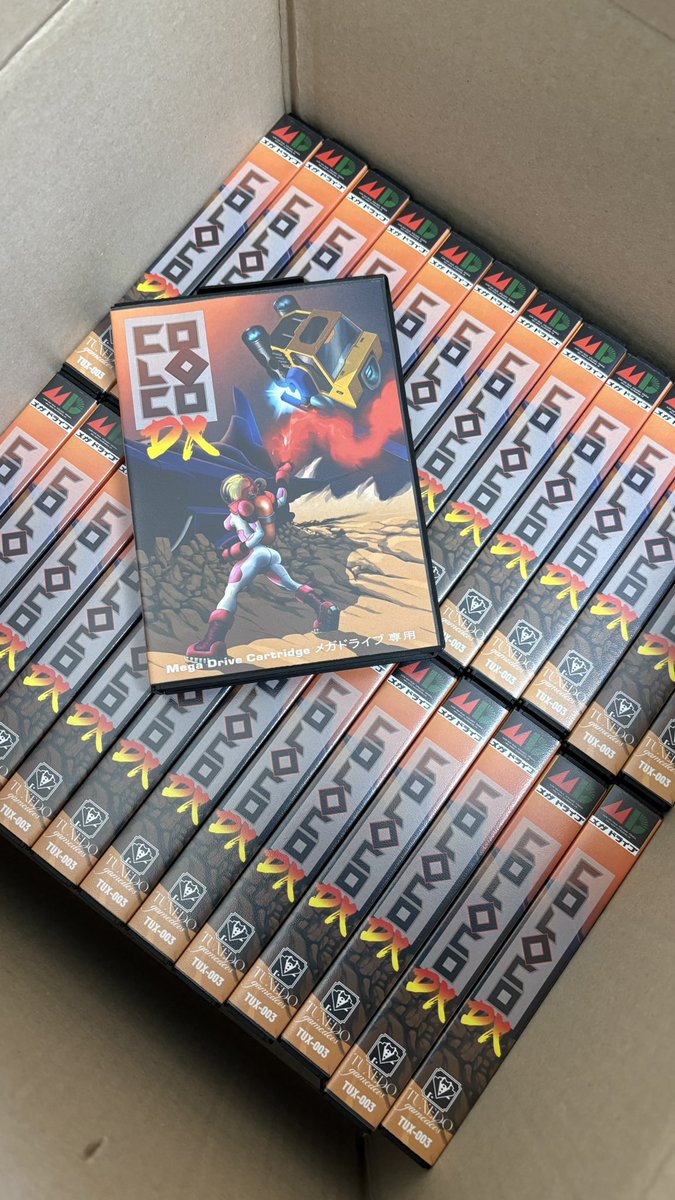 Tuxedo Game Development Studios (@tuxedogamedevs) on Twitter photo 💣BREAKING NEWS!
A second #ColocoDX batch for the #SegaMegaDrive / #SegaGenesis is approaching fast!
🧩We are currently gathering all the materials and keep you all posted when the units are ready!
*Archive photo 😊: 💣BREAKING NEWS!
A second #ColocoDX batch for the #SegaMegaDrive / #SegaGenesis is approaching fast!
🧩We are currently gathering all the materials and keep you all posted when the units are ready!
*Archive photo 😊: