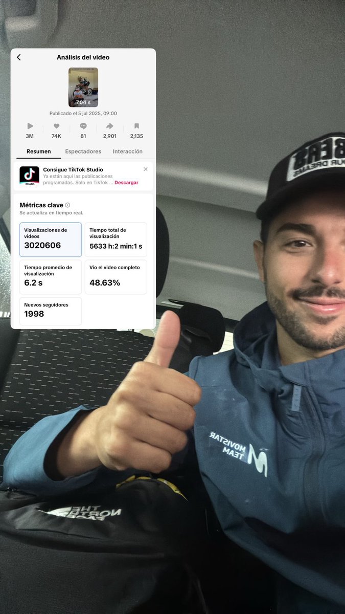 Locuras que se hacen virales 🤷🏻‍♂️

En este deporte vivimos de los patrocinadores por lo que hay que intentar cuidarles dando la mejor y mayor visibilidad posible…

En este vídeo tienen visibilidad: Canyon, Gobik, Abus, Garmin, 100%, Fizik, Zipp, Sram…

Gracias chavales 🤝🏼