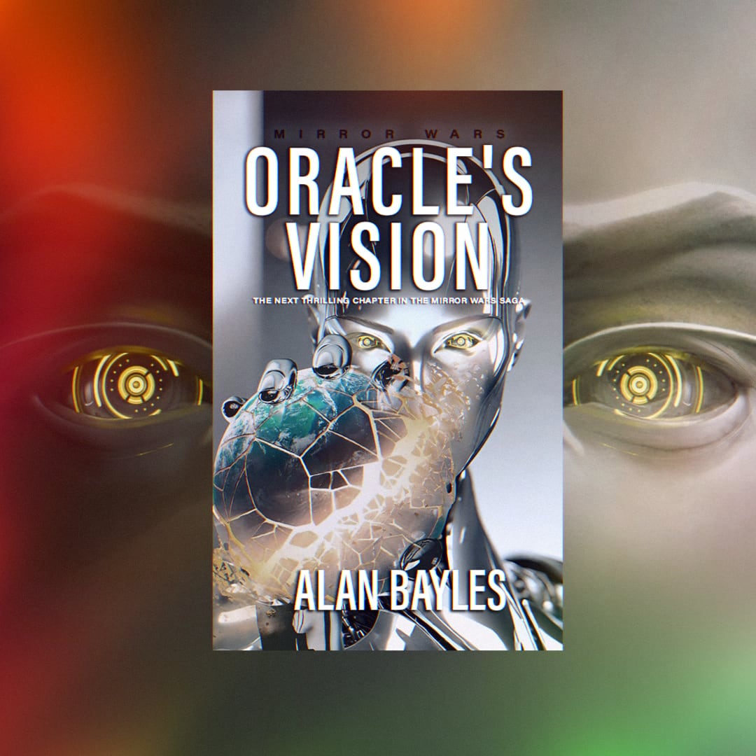 #ShamelessSelfpromoSunday #WritersLift #BookSpotlight #SundayBrunch #SundayVibes 

Link mybook.to/OraclesVisionB…
The battle for the fate of Earth has only begun as Dave Barnes and his team must fight against the malevolent Oracle, a sentient AI that's hell-bent on dominating