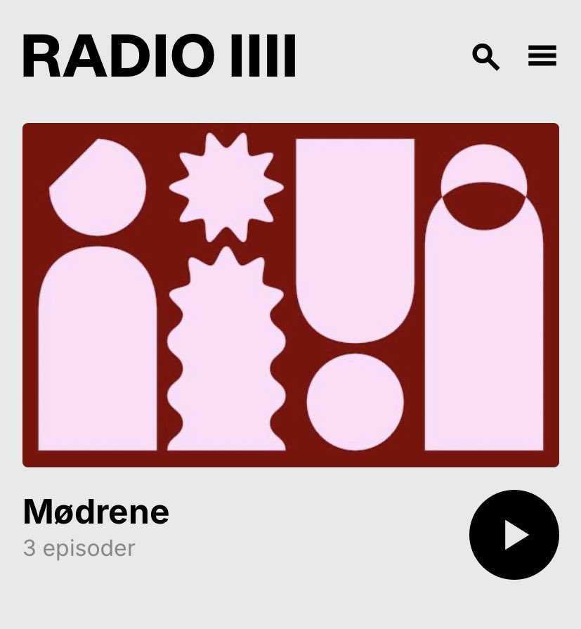 I denne nye podcast “mødrene”, som Caspar Eric har skabt, fortæller jeg om at være mor til en pige med handicap.
En yderst ærlig samtale.
Jeg fortæller, hvordan det føles, at vores barn skal flytte på botilbud.

radio4.dk/podcasts/moedr…

<a href="/radio4dk/">RADIO IIII</a> #dkpol 
#enmillionstemmer