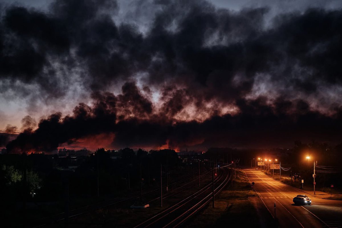 Every day and night russian murderers terrorize innocent people in Ukraine. Simply because of their imperialily, ignorance, fear of letting go and sense of inferiority. Слава Україні 🇺🇦