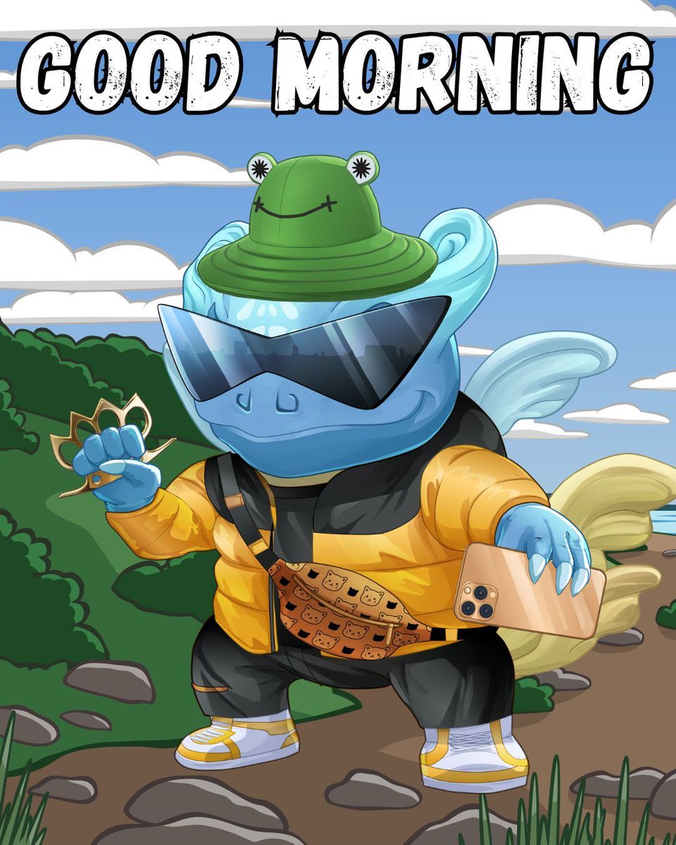 GM! 

Did you hydrate today? 

@bubbles2Earn Pays you to drink water! 

Don't be slow