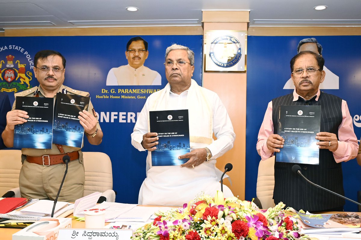Report on the USE OF MONEY MULES IN CYBERCRIMES by Hon'ble CM. The recommendations are expected to assist policymakers, regulators, banks and LEAs in controlling this menace.
Report can be downloaded  here👇
ccitr.org/resource