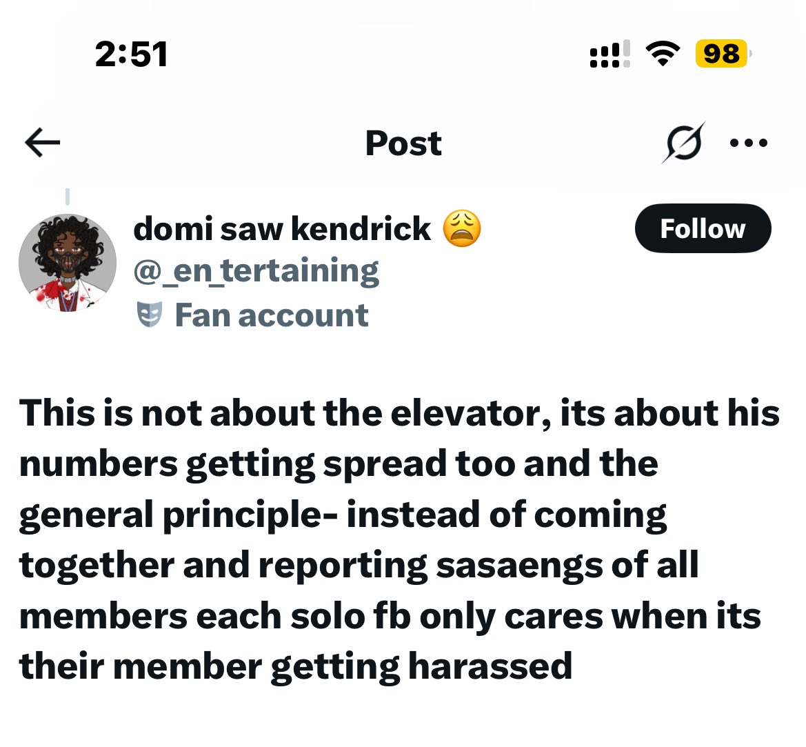 FeedHoon's tweet photo. didn’t you say “it is not about elevator” hehehe
ofc stalker dun know dorm address, but they reached to dorm elevator 

damn that’s why elon should ban brainless people to use X, now watch domi will block again if she can’t say anything back and hiding solo behavior https://t.co/L1bgi3x2nx