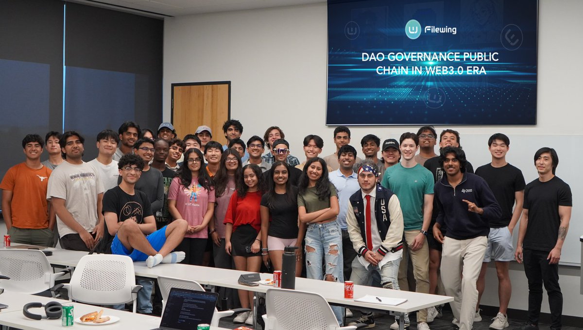 Filewing_'s tweet image. ✨Smiles, ideas, and a shared vision 

🔥At this month’s #Filewing community meetup in Mexico🇲🇽, we gathered to dive deep into #DAO governance in the #Web3 era — and the critical role Filewing will play.

🙏Thank you to everyone who joined us. The future is ours to build!
