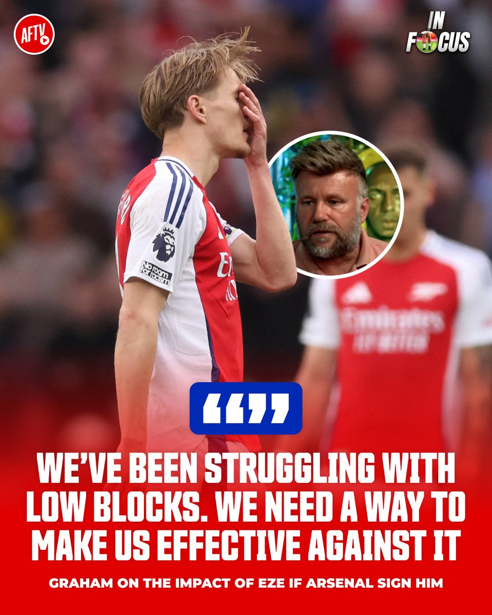 AFTVMedia's tweet image. Do you think Eberechi Eze will perform at Arsenal? 🤔

#InFocus