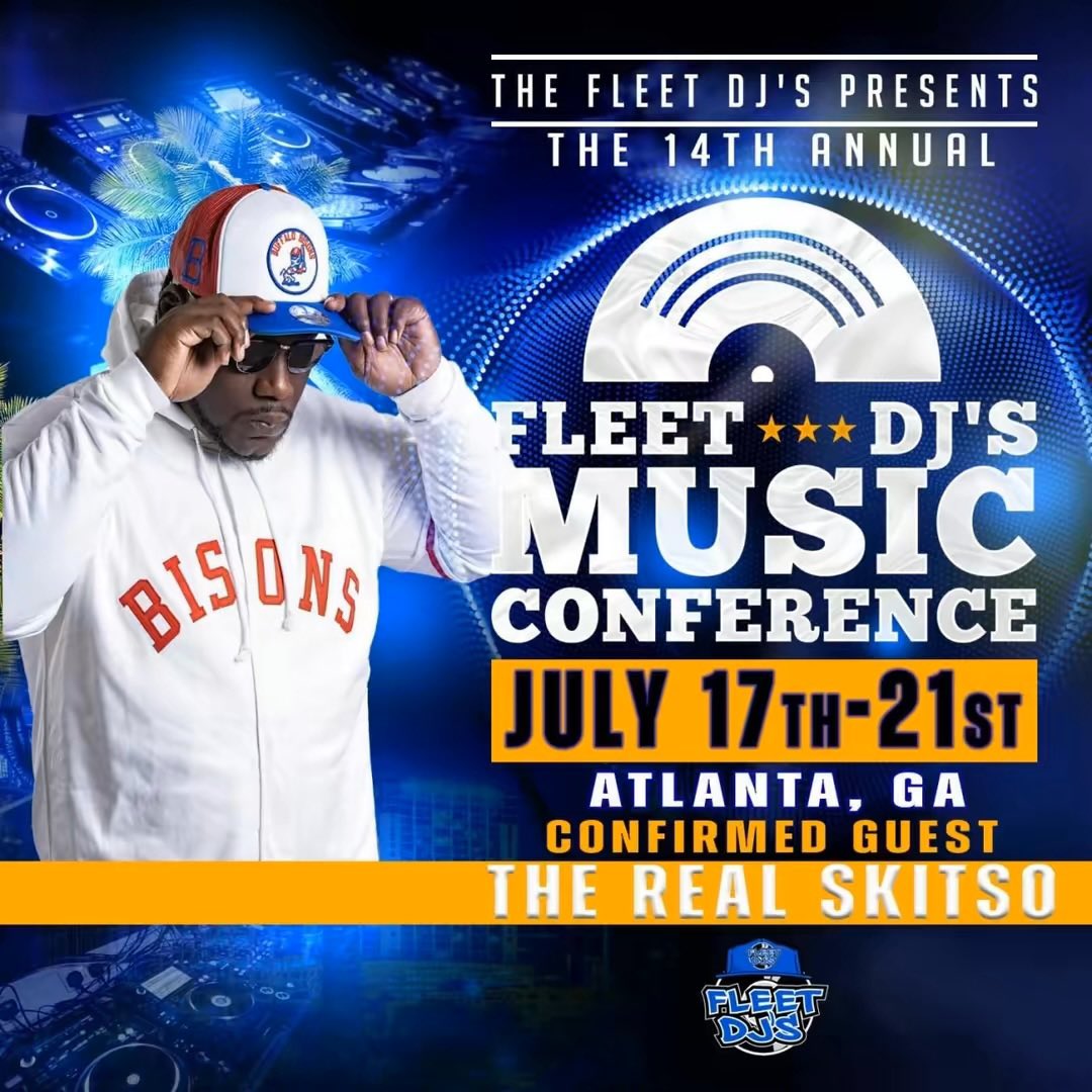 Kokaneofficial's tweet image. ITS GOIN TO BE ALL THE WAY LIVE
JULY 17th - 21st…
14 ANNUAL @FLEETDJS CONFERENCE IN ALANTA
C YA THERE