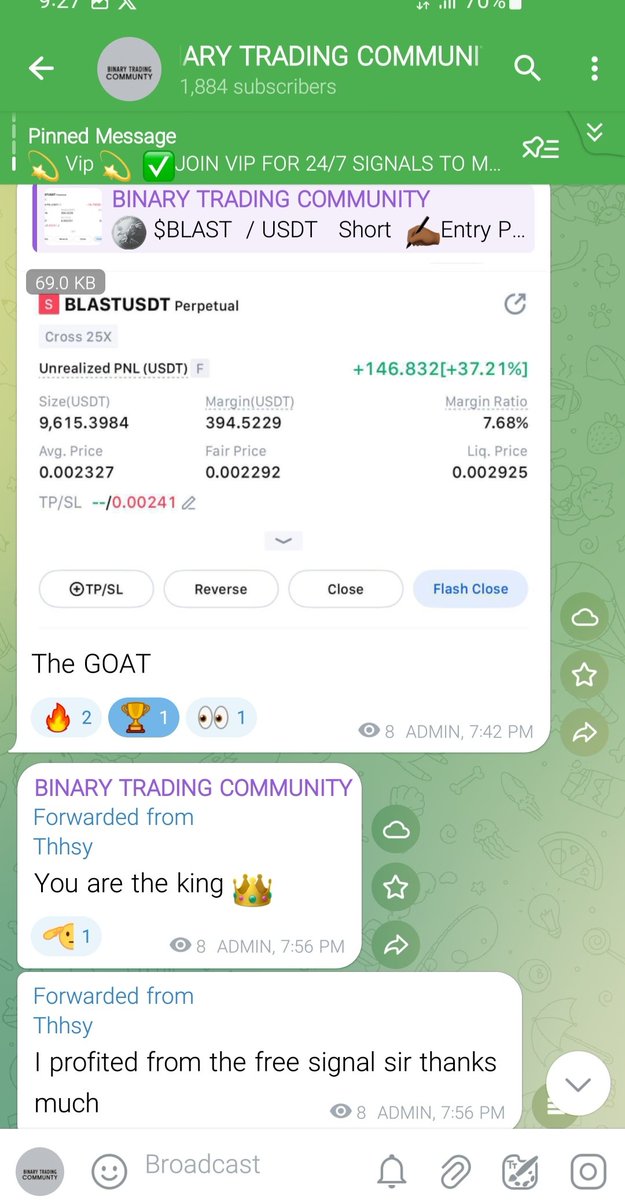 BINARY210986's tweet photo. Even as a free channel member, you will always profit from our accurate signals😎 join now and start profiting like others.👇
               https://t.co/7DGwRNtRUy https://t.co/wzqsAi8UUm