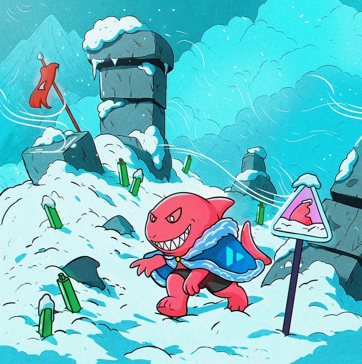 TucoOnChain's tweet photo. GM
While others are still asleep, Zobu is already climbing ranks, crushing green candles underfoot and marking territory with that wicked grin
Wrapped in ice, powered by fire the Shark doesn’t slow down
Only the brave survive
@ZobuTheShark #GM #FinPoints #Web3Beast #ColdBlooded https://t.co/brqd8n0epG
