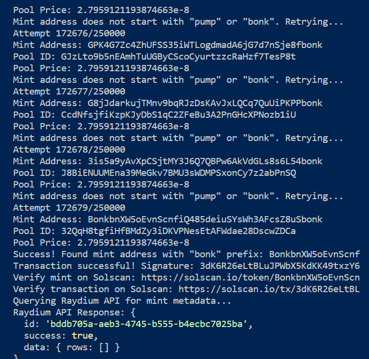 GGC (@godgemscrypto) on Twitter photo It's full experimented I tried this to work with thousands of mint address for 3 days.
Going to pay dex for the culture , it's first <a href="/bonk_fun/">letsBONK.fun</a> token without bonk ending and starting with BONK and ticker is $pump
BonkbnXW5oEvnScnfiQ485deiuSYsWh3AFcsZ8uSRtSH It's full experimented I tried this to work with thousands of mint address for 3 days.
Going to pay dex for the culture , it's first <a href="/bonk_fun/">letsBONK.fun</a> token without bonk ending and starting with BONK and ticker is $pump
BonkbnXW5oEvnScnfiQ485deiuSYsWh3AFcsZ8uSRtSH