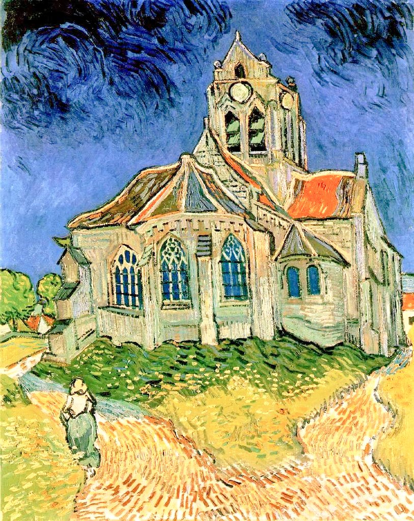 "Be not forgetful of prayer. Every time you pray, if your prayer is sincere, there will be new feeling and new meaning in it, which will give you fresh courage, and you will understand that prayer is an education."
   ~ Fyodor Dostoevsky

The Church at Auvers
🎨 Vincent van Gogh