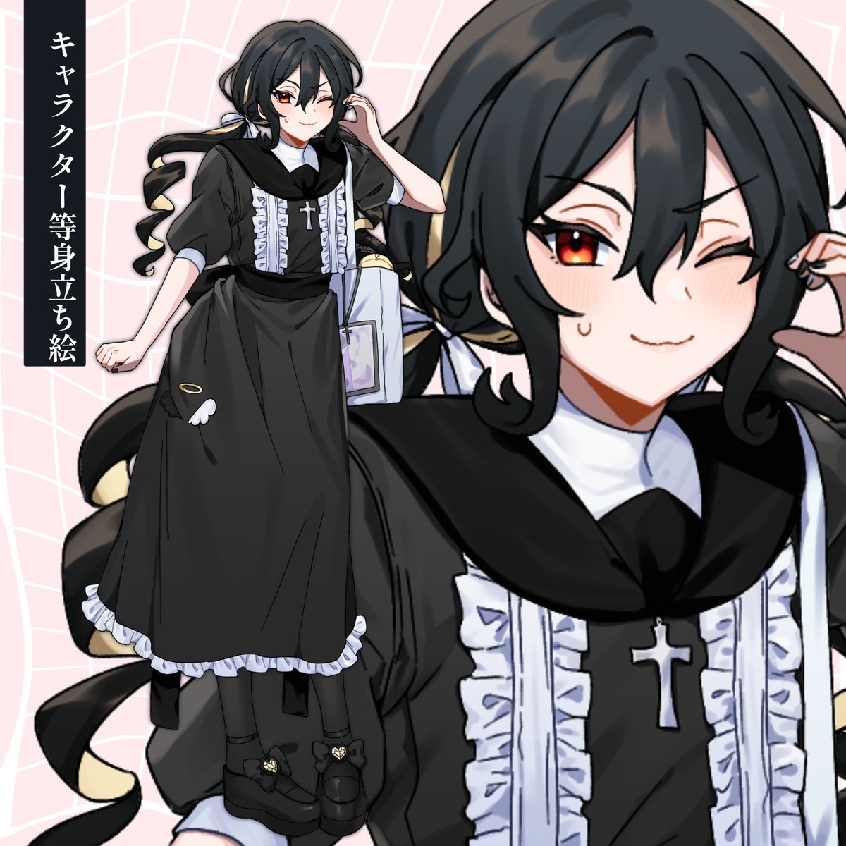 umiusi008's tweet photo. 【𝗦𝗔𝗠𝗣𝗟𝗘②】キャラクター等身立ち絵【全4種】
#SKIMA #コミッション

SKIMA新規会員限定！￥1,000クーポン付きURL→ https://t.co/Q5fYdJpfcr https://t.co/KdMaI0y5gM
