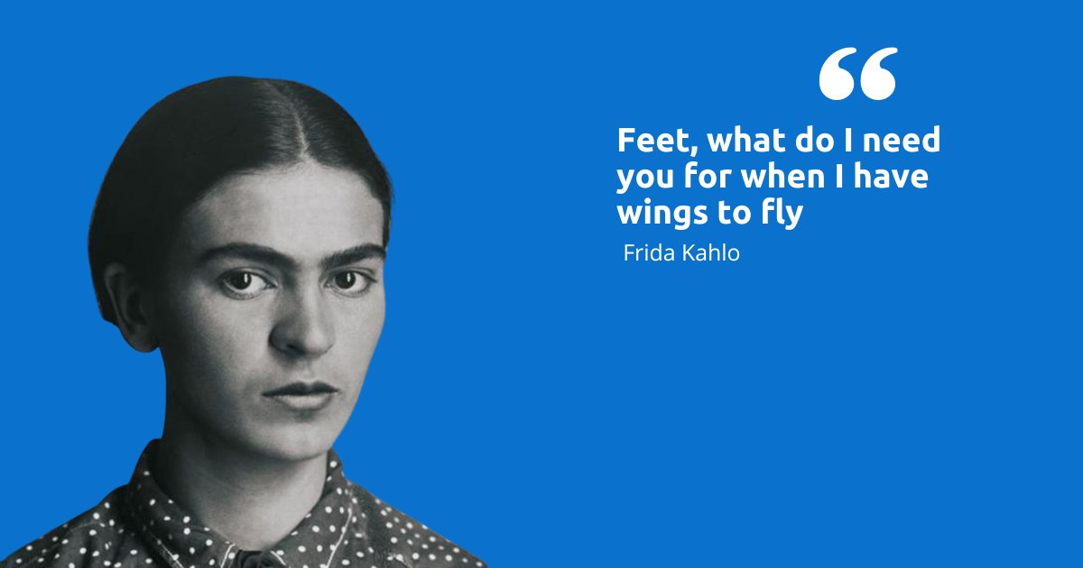 #FridaKahlo was born #OnThisDay in 1907. Her works were inspired by nature and explored gender, disability, class, post-colonialism and race in Mexican society
Learn more bit.ly/3rDrcWW