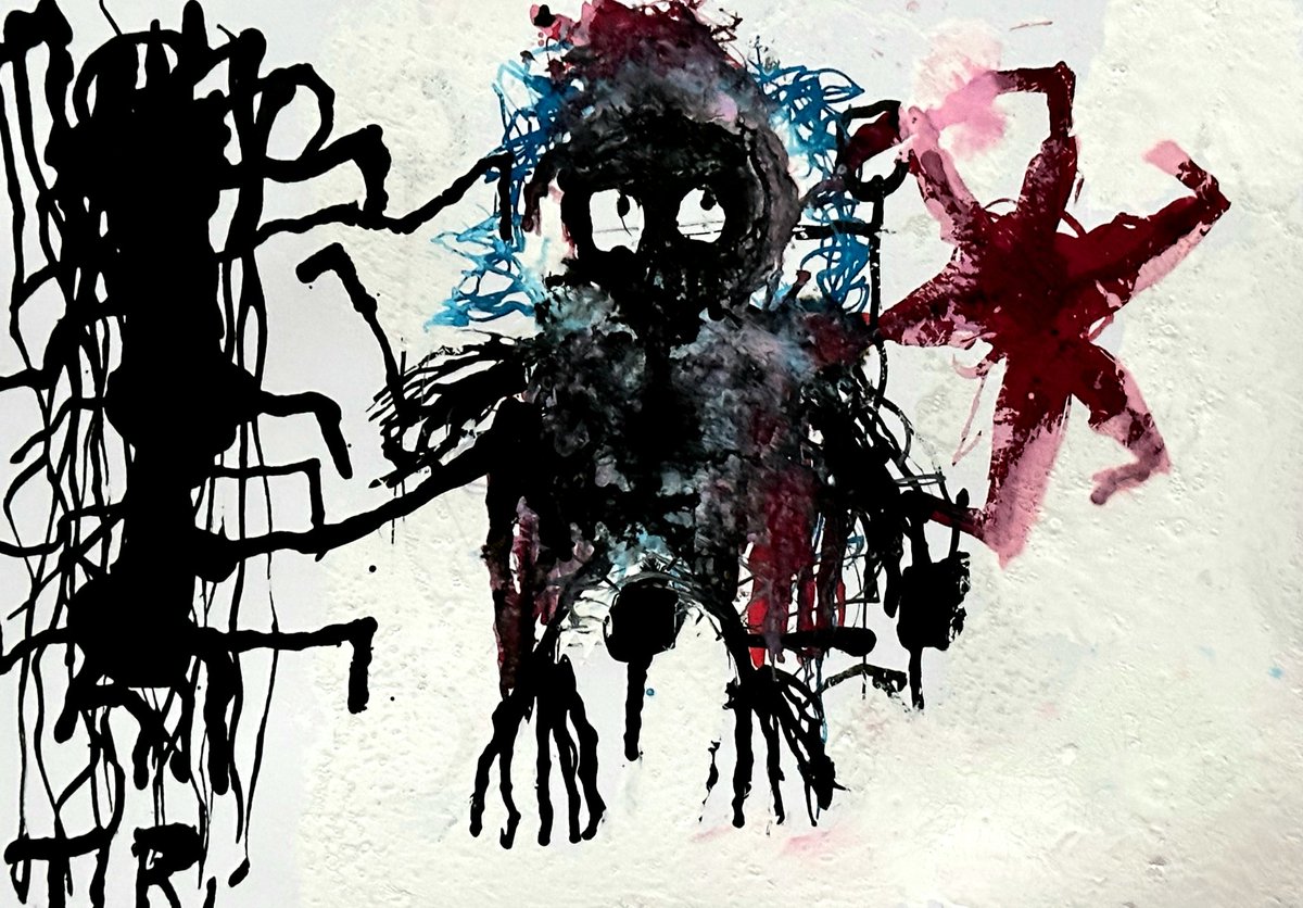 TORTURE OF THE SOUL: 1
INK×PAPER 21CM ×15CM 
facebook.com/thomas.riesner…
instragram.com/thomas.riesner1 
thomasriesner1.wordpress.com 
#thomasriesner #outsiderartglobal #riesnerthomas #darkoutsiderart #thomasriesneroutsiderart