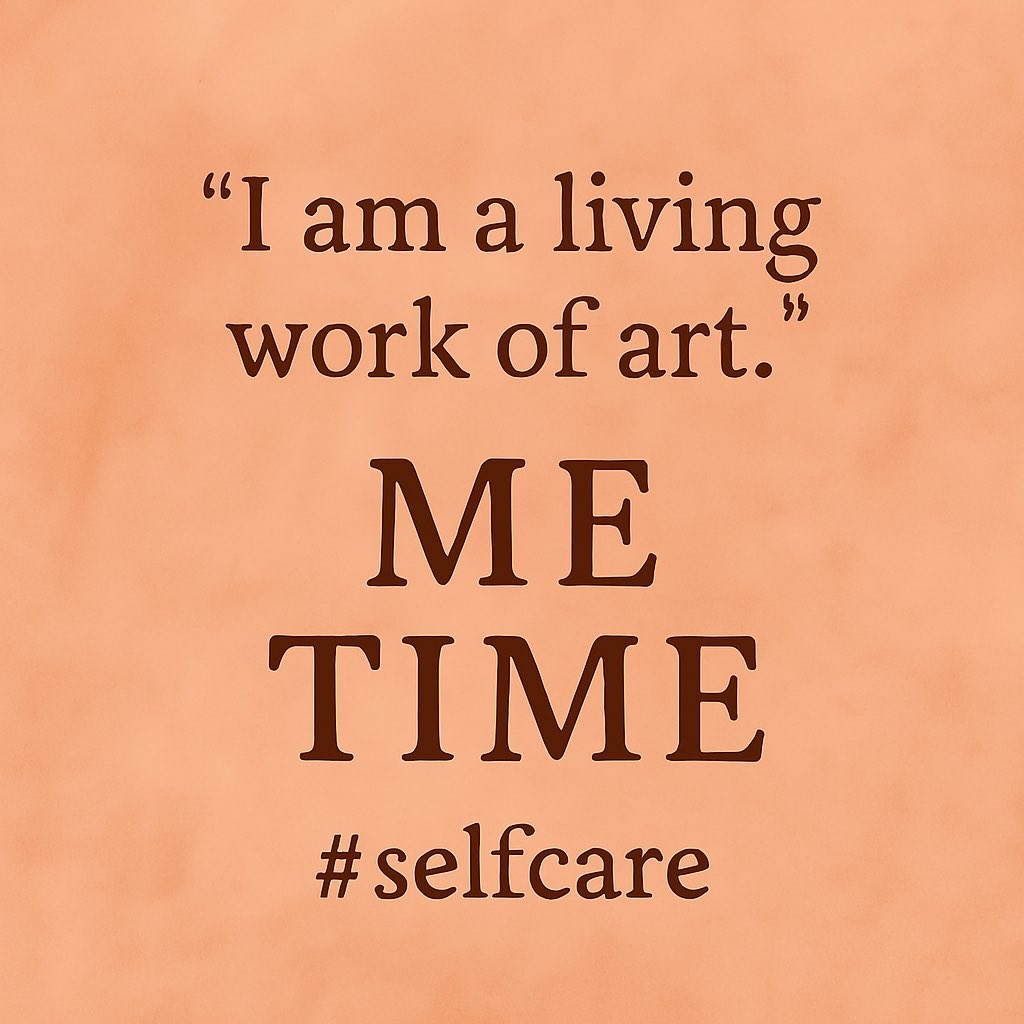 wellbeingmantra's tweet image. Here’s your soulful 7-day journey to Me Time—a self-love retreat designed to nurture, recharge, and awaken your inner light 💖🌙🌿

Inspired by calm, designed by @wellbeingmantra 

#MeTimeMagic
#SelfLoveJourney
#PauseWithPurpose
#SoulfulStillness
#InnerPeaceDaily
#GentleSelfCare