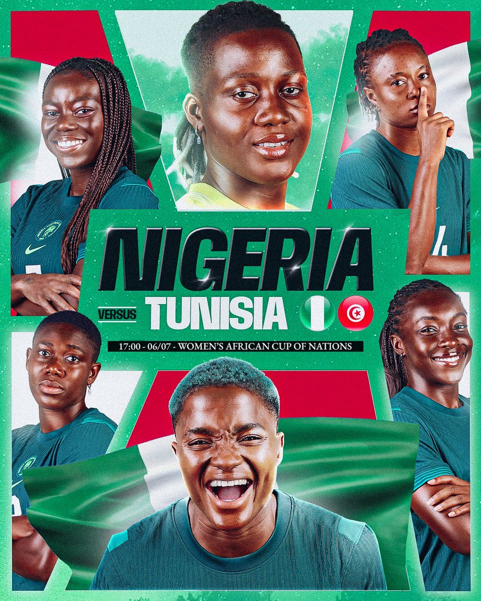 KingOdy's tweet photo. It's game day girls, let's go for the W.
X is POssible
#AWCON https://t.co/hlmR3lqscj