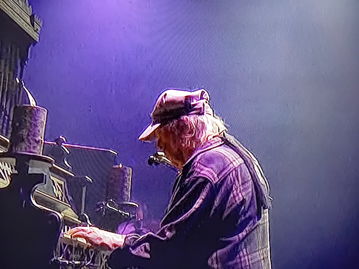 #SundaySharing
.
I apologise that my #photooftheweek is one I took of my TV, but Neil Young headlining at Glastonbury meant so much to me. Mainly just how much music can do for your soul, how it can heal, lift, soothe, love, so so much. And I'm still feeling it a week later.
.
